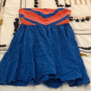 Urban Outfitters strapless dress